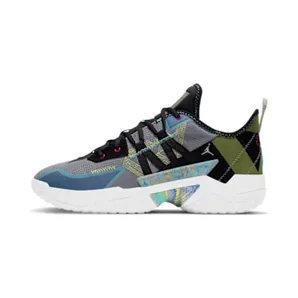Jordan Westbrook One Take 2 Wolf Grey Multi “Wolf Grey / Aurora Green / Black / Fireberry” (CW2458-003)