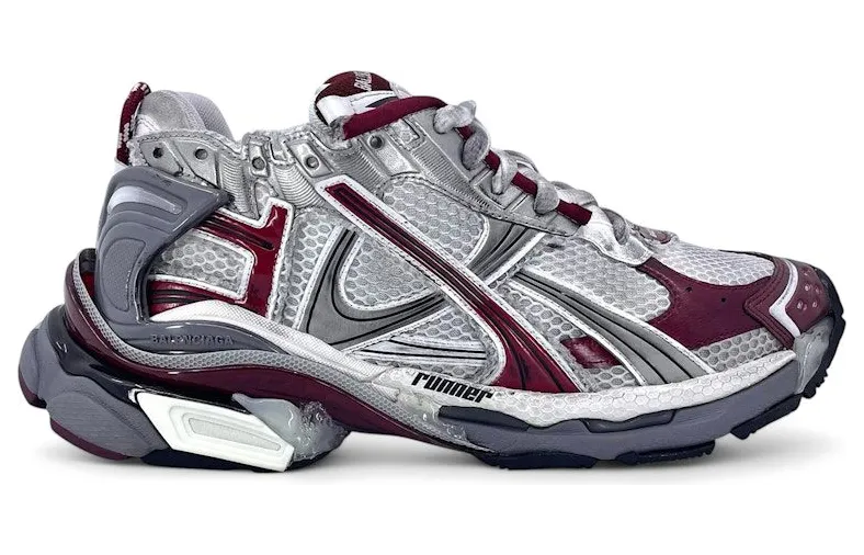 Balenciaga Runner Burgundy Grey (772774 W3RMU 9069)