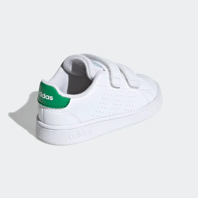 Adidas Advantage Cloud White / Green / Grey Two (EF0301)