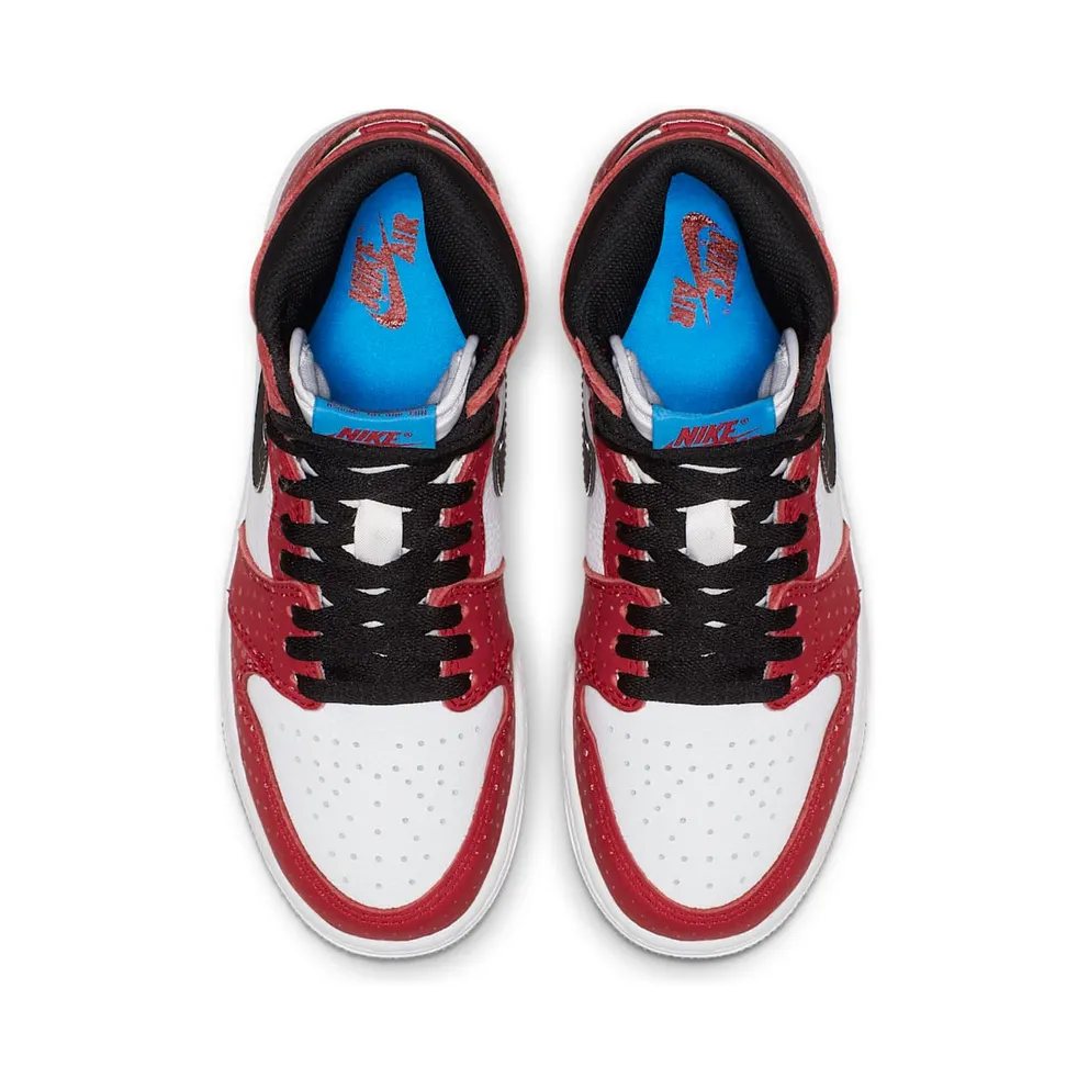 Air Jordan Nike AJ I 1 Retro High OG ‘Chicago Crystal’ (Spider-Man Origin Story) (GS) (575441-602)