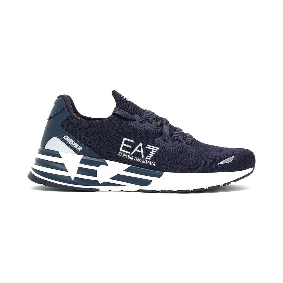 Ea7 Emporio Armani sneaker Sky Captain / Silver (7X000652AF18639MB3028)