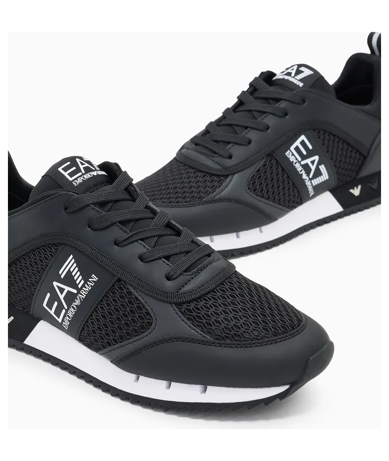 Armani Black And White In Mesh With Rubber Sole (7X000334-AF18610-MC001) (5)