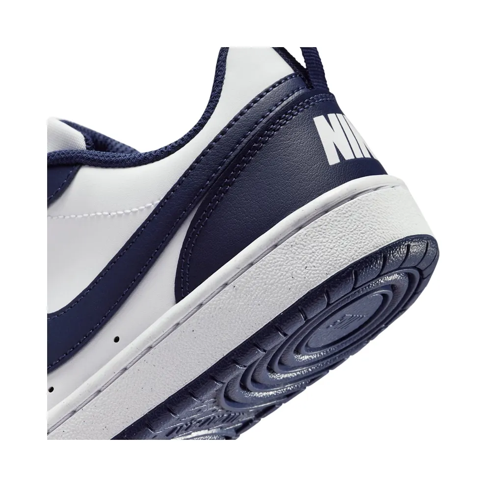 Nike Court Borough Low White Midnight Navy (IQ2722-100)