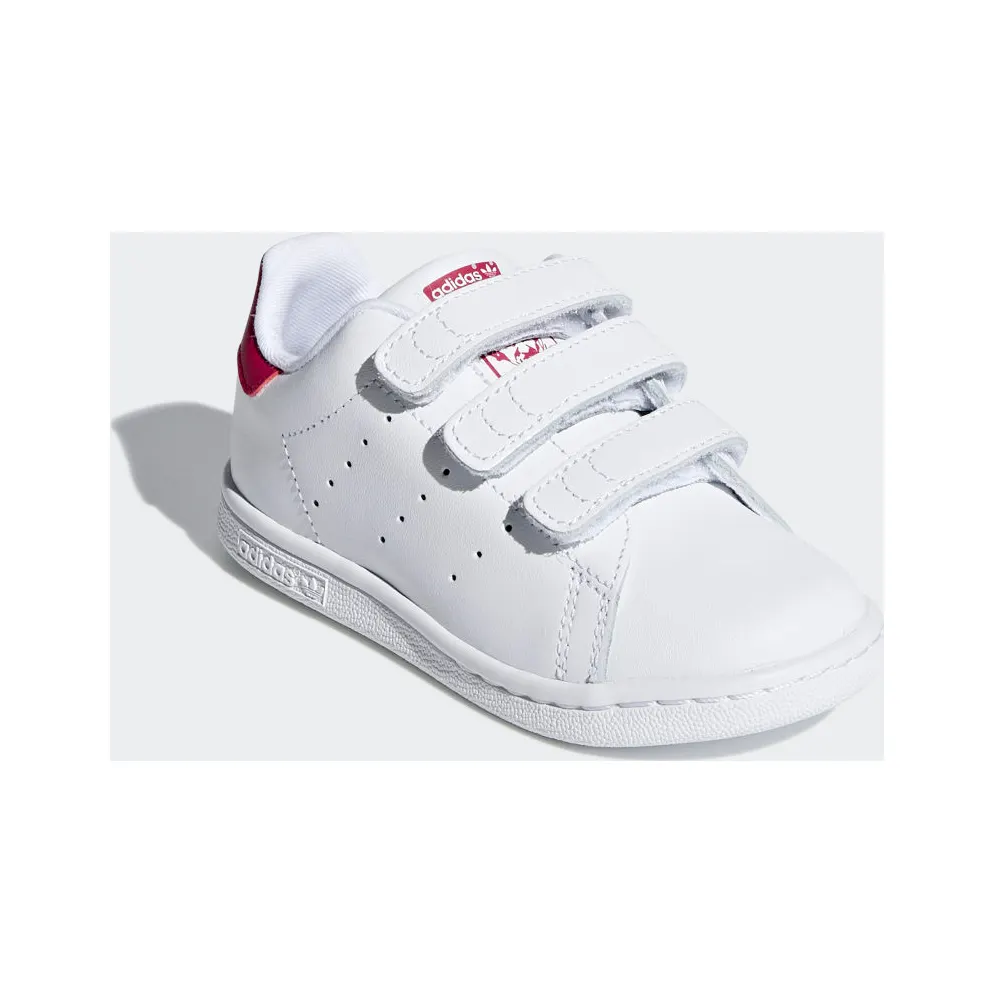 Adidas Stan Smith Footwear White / Footwear White / Bold Pink (BZ0523)