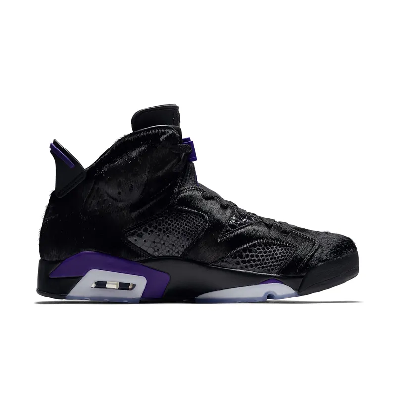 Air Jordan x Social Status Nike AJ VI 6 Black Dark Concord (AR2257-005)