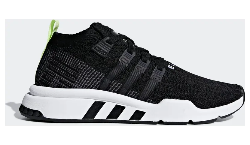 Adidas EQT Support Mid ADV Primeknit Core Black / Grey Five / Cloud White (B37435)