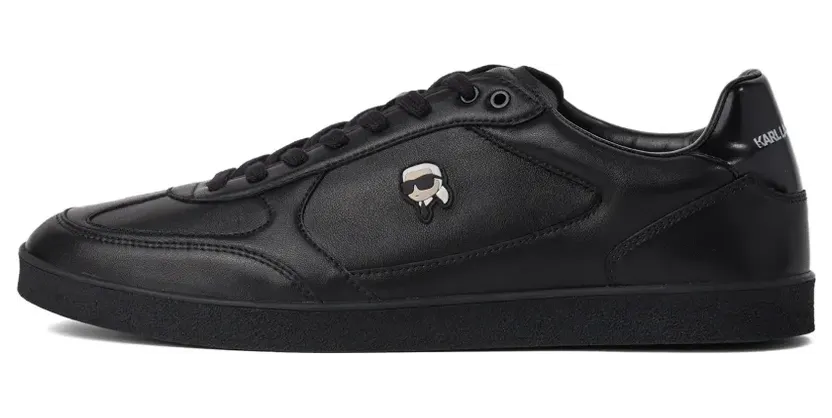 Karl Lagerfeld Kandidate Sneakers aus Leder – Schwarz (KL53830N999)