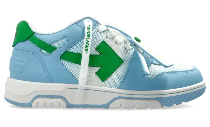 Off-White The Out Of Office sneakers met Arrow-patroon – Blauw (OWIA259S26LEA00A4155)