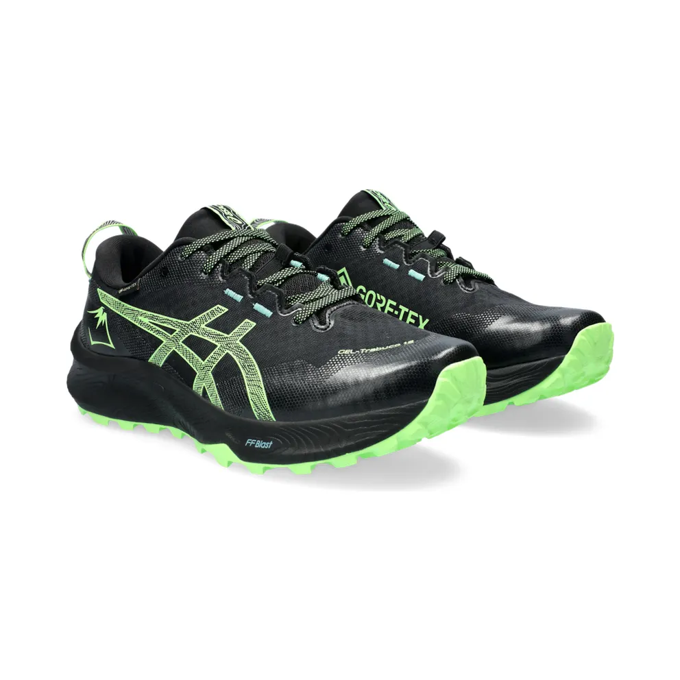 Asics Gel-trabuco 12 Gtx Black/Illuminate Green (1011B801.001)