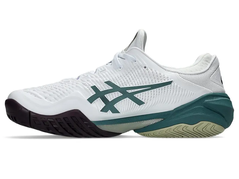 ASICS COURT FF 3 “White / Foggy Teal” (1041A370-107)