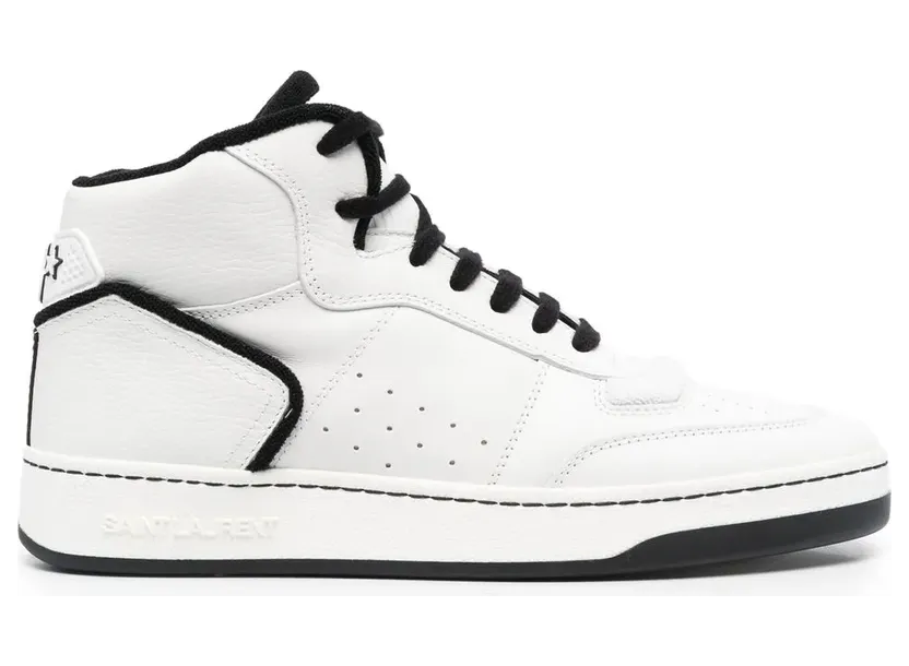 Saint Laurent SL/80 High-Top-Sneakers – Weiß (711250AABV5)