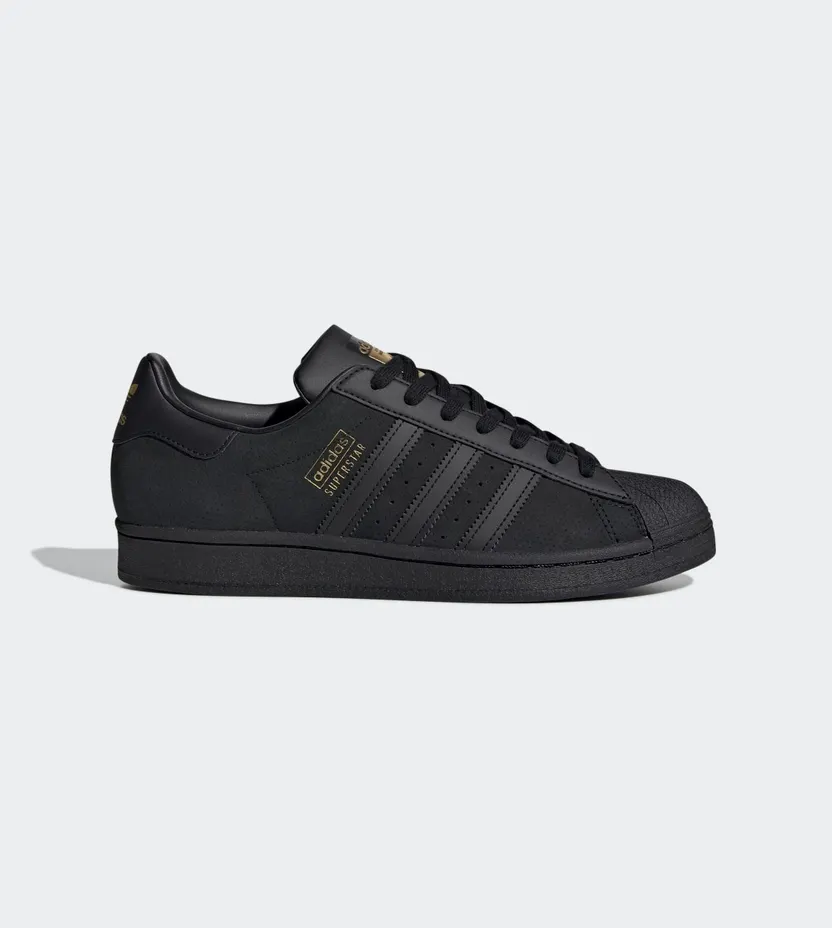 adidas SUPERSTAR Core Black / Core Black / Gold Metallic (FW9907)