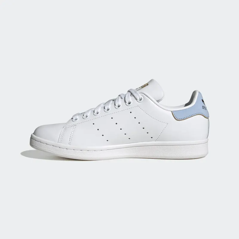 Adidas Stan Smith Cloud White / Blue Dawn / Gold Metallic (HQ6642)