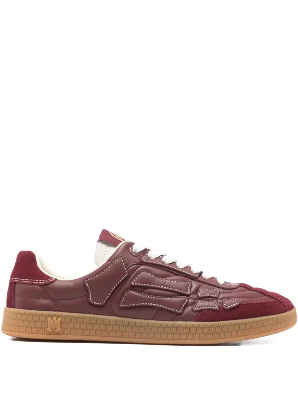 AMIRI Pacific Bones leren – Beige (AMSNSN1036)