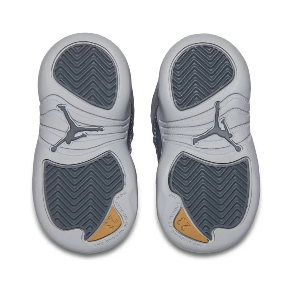 Jordan 12 Retro Dark Grey (TD) Dark Grey/Dark Grey-Wolf Grey (850000-005)