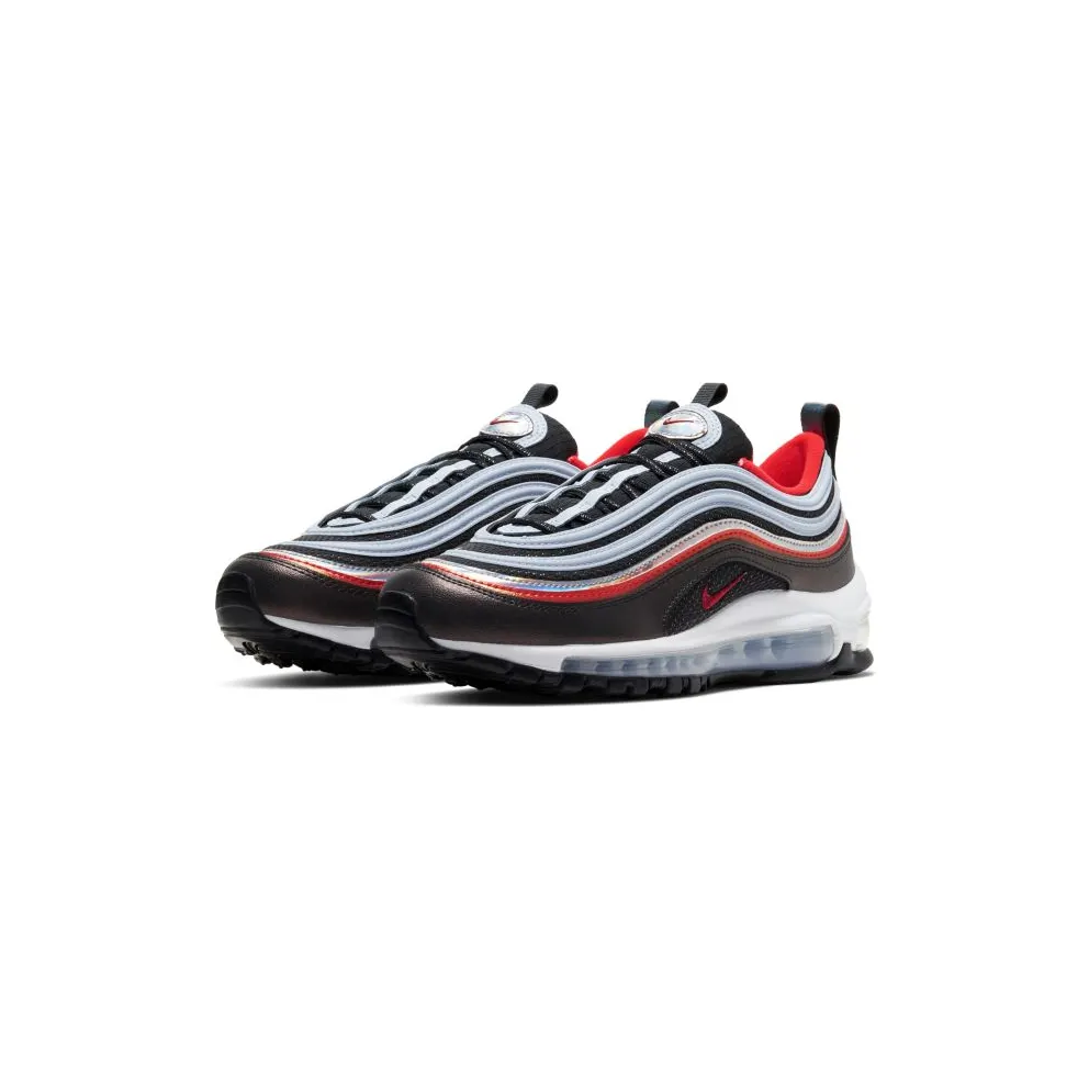 Nike Air Max 97 Off Noir Hydrogen Blue Laser Crimson (GS) Off Noir/Hydrogen Blue-White-Laser Crimson (CT1965-001)