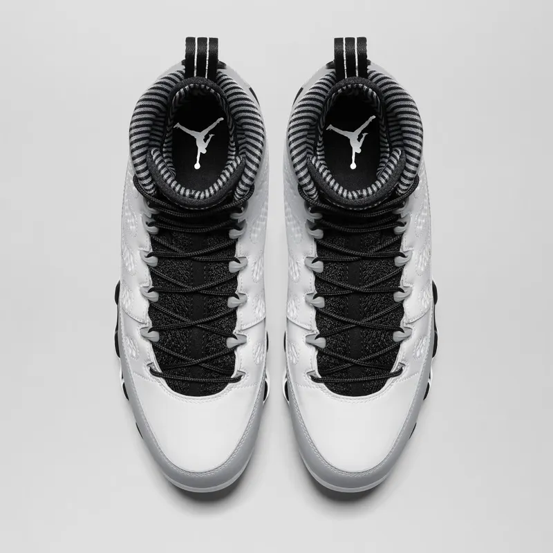 Jordan 9 Retro Barons White/Black-Wolf Grey (302370-106)