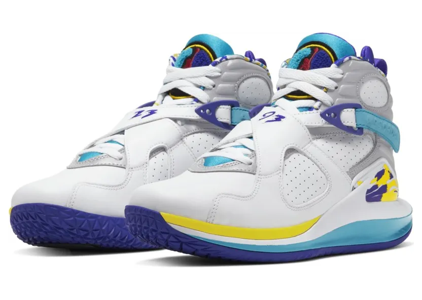 Court Air Zoom Zero x Air Jordan 8 ‘Aqua’ White/Varsity Red/Bright Concord/Aquatone (CQ4481-100)