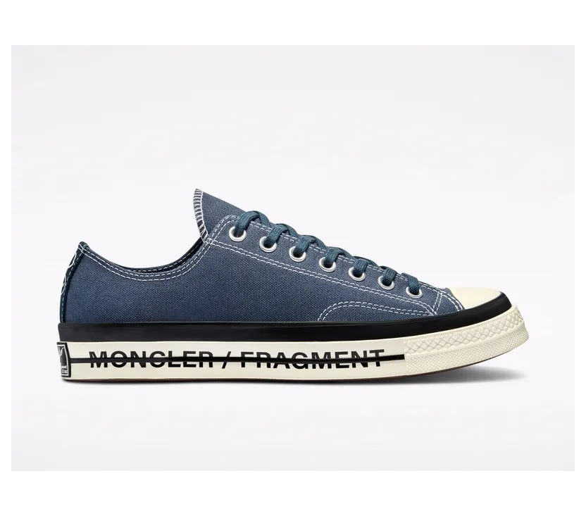 Converse 7 Moncler FRGMT + Converse Chuck 70 Insignia Blue/egret/zwart