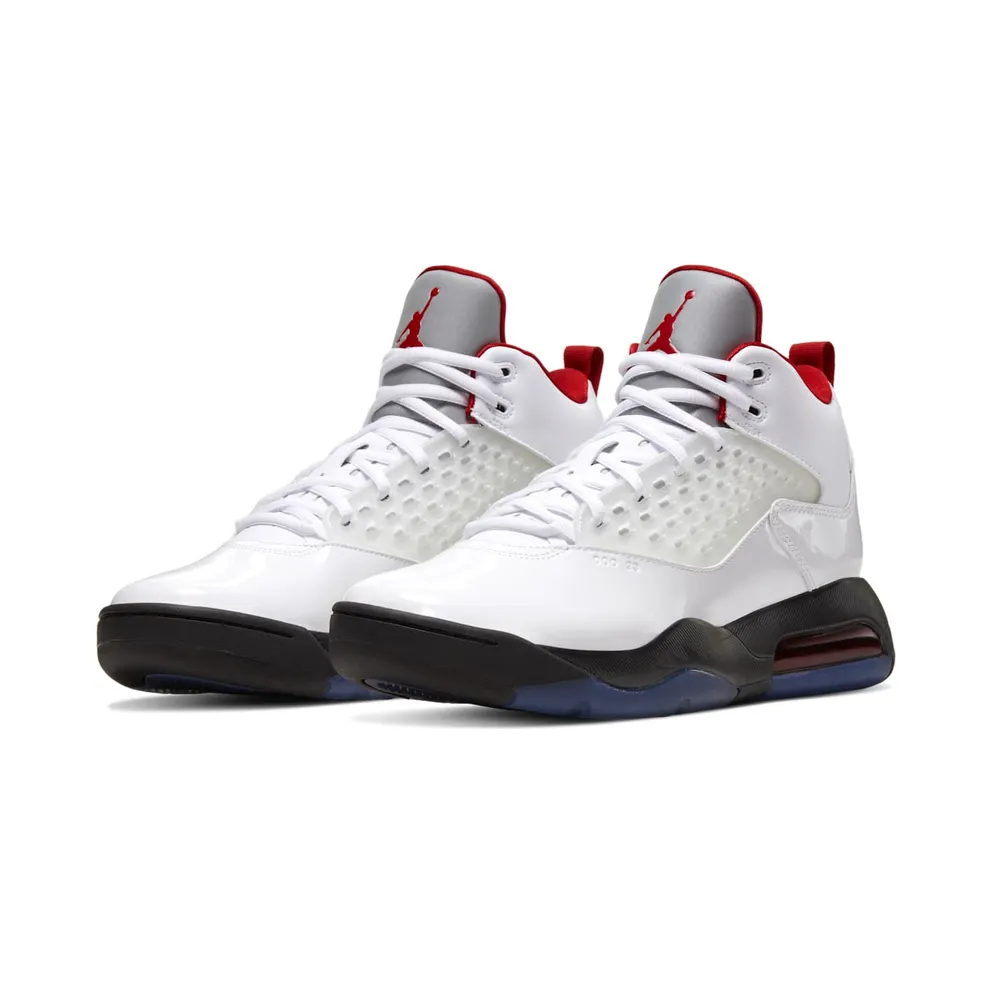 Jordan Maxin 200 White Black Gym Red
