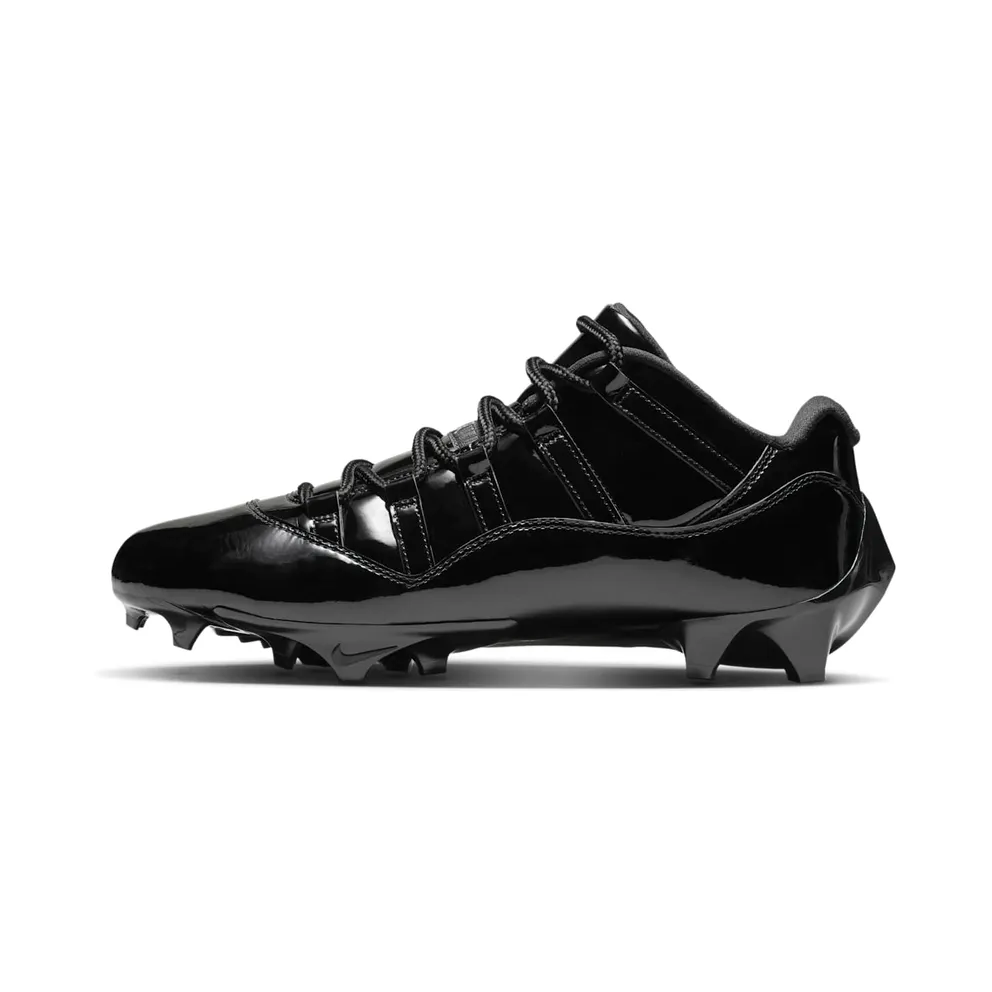 Air Jordan 11 Low TD Cleat “Patent Black” (IQ8113-001)