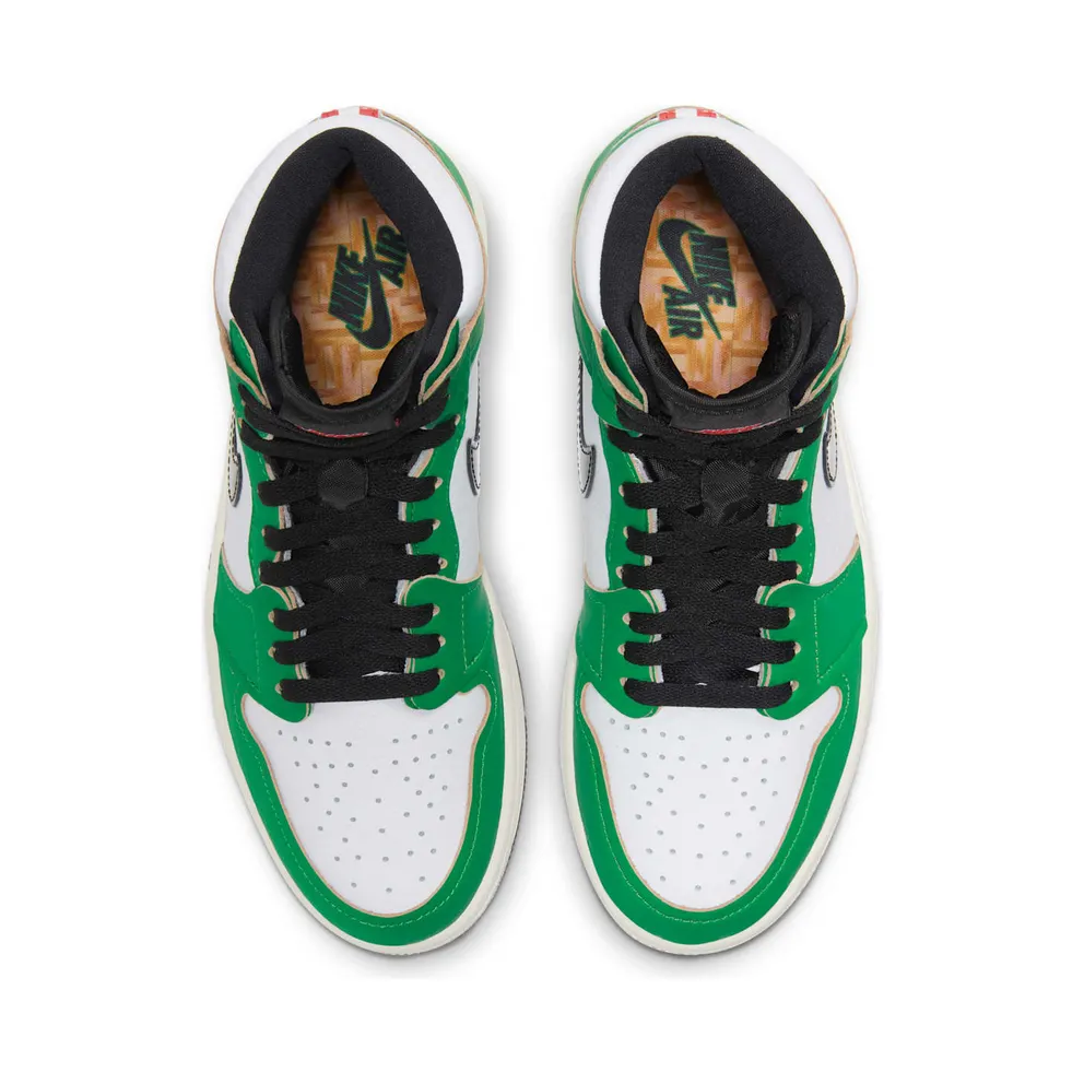 Jordan 1 Retro High Lucky Green (W) Lucky Green/White-Sail-Black (DB4612-300)