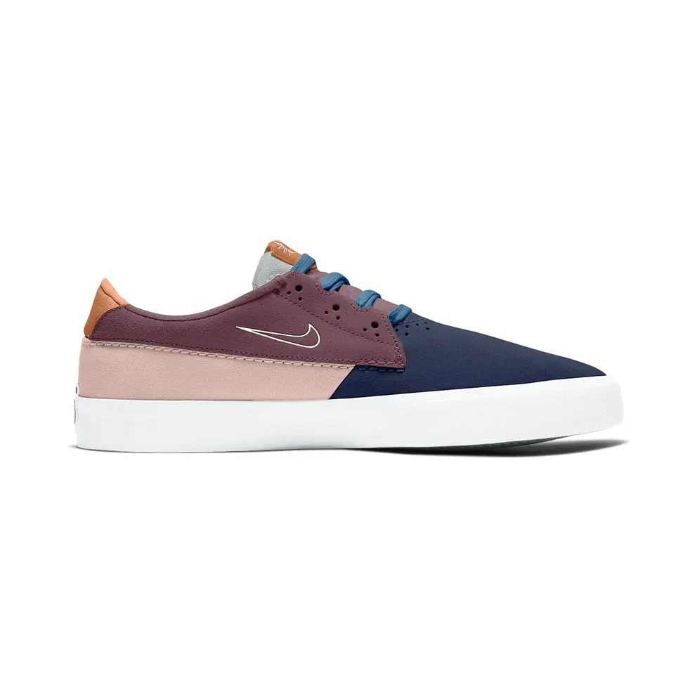 Nike SB Shane Blue “Midnight Navy / Dark Wine / Pink Oxford / Sail” (BV0657-404)