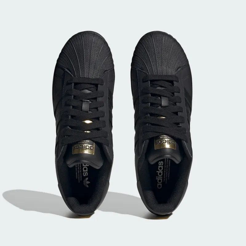 Adidas Superstar XLG Core Black / Core Black / Gold Metallic (ID4656)