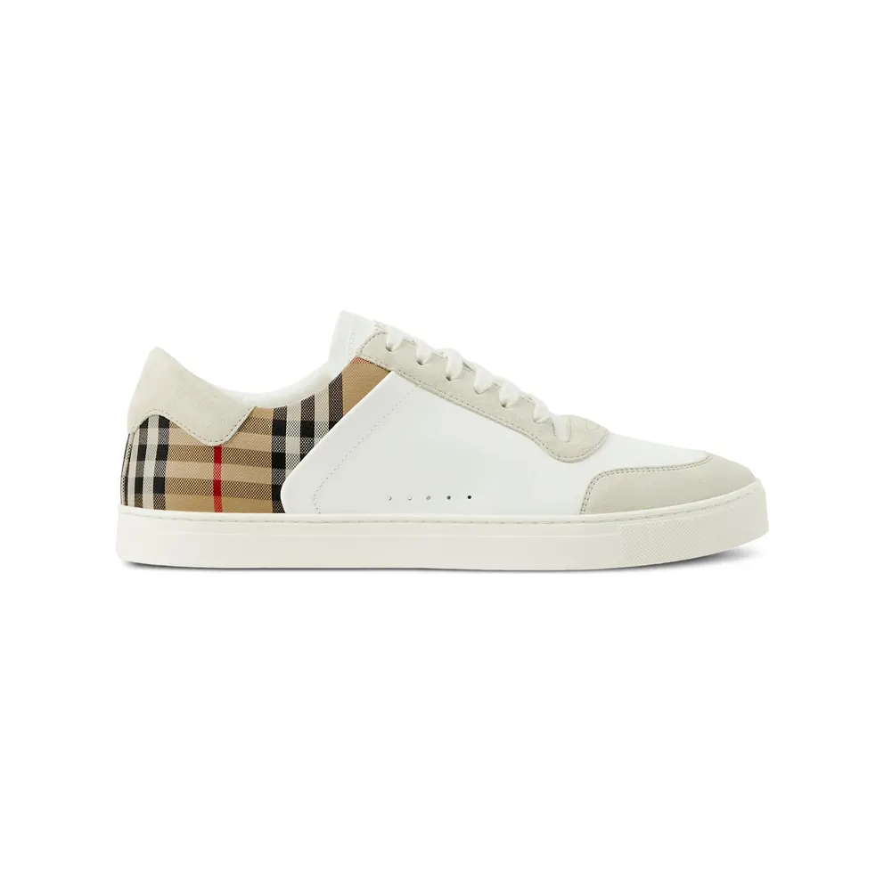 Burberry Check Panelled “White” (8069089 MF STEVIE A9022)