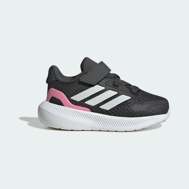 adidas Runfalcon 5 Shoes Kids “Grey Six / Crystal White / Bliss Pink” (JQ8670)