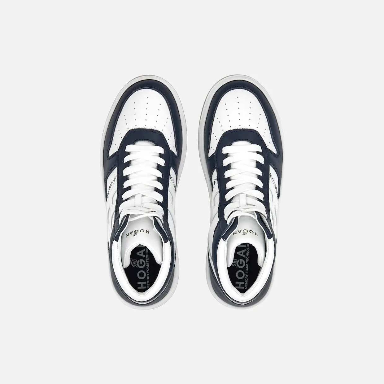 Sneakers Hogan H630 High Top White (HXM6300EU40R3711G1) (3)