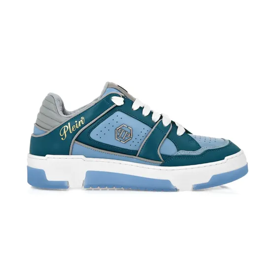 Philipp Plein met leren vlakken “Blue” (PAESUSC0723PLE010N)
