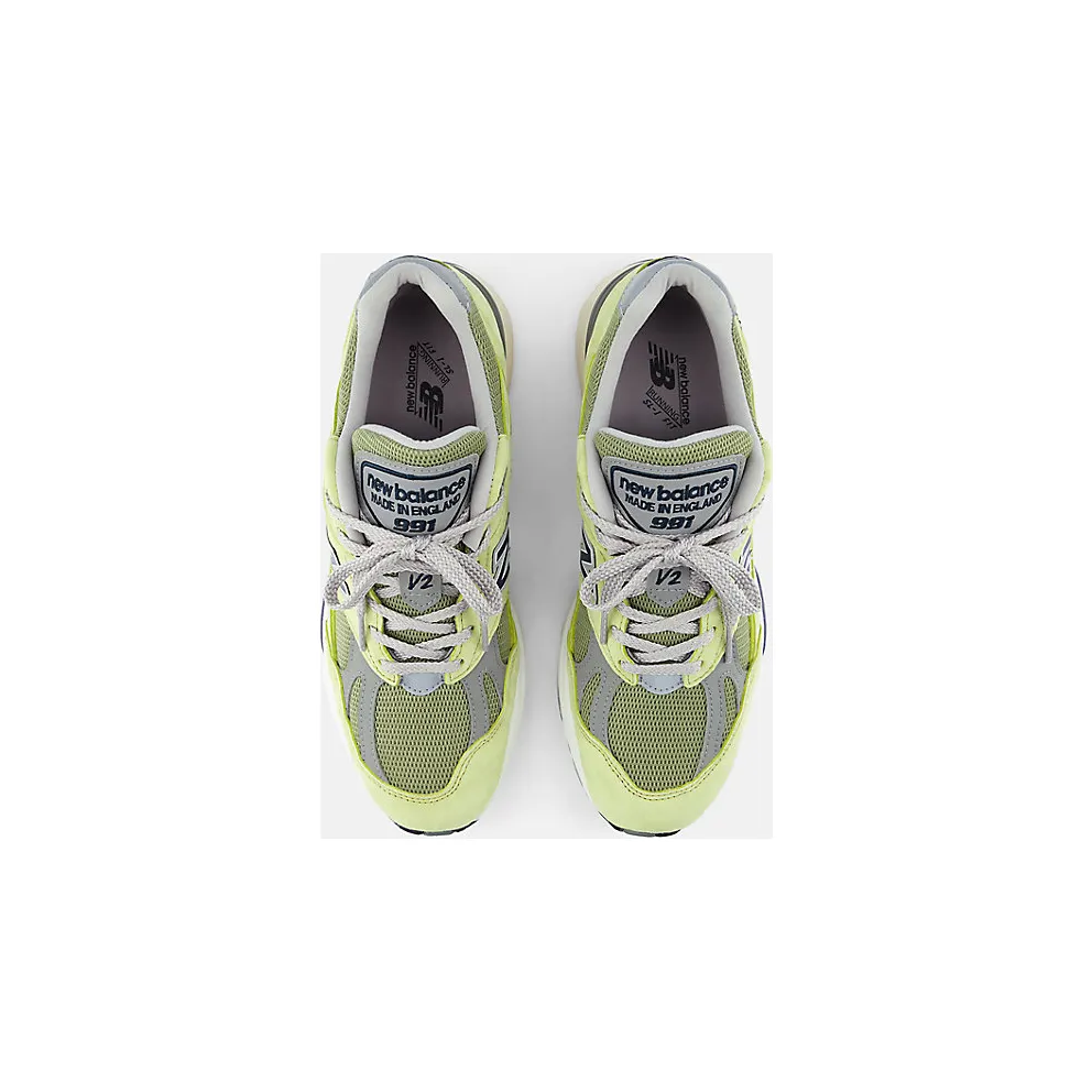 New Balance 991v2 Made In The UK ‘Summer Brights Green Banana’ (U991WG2)