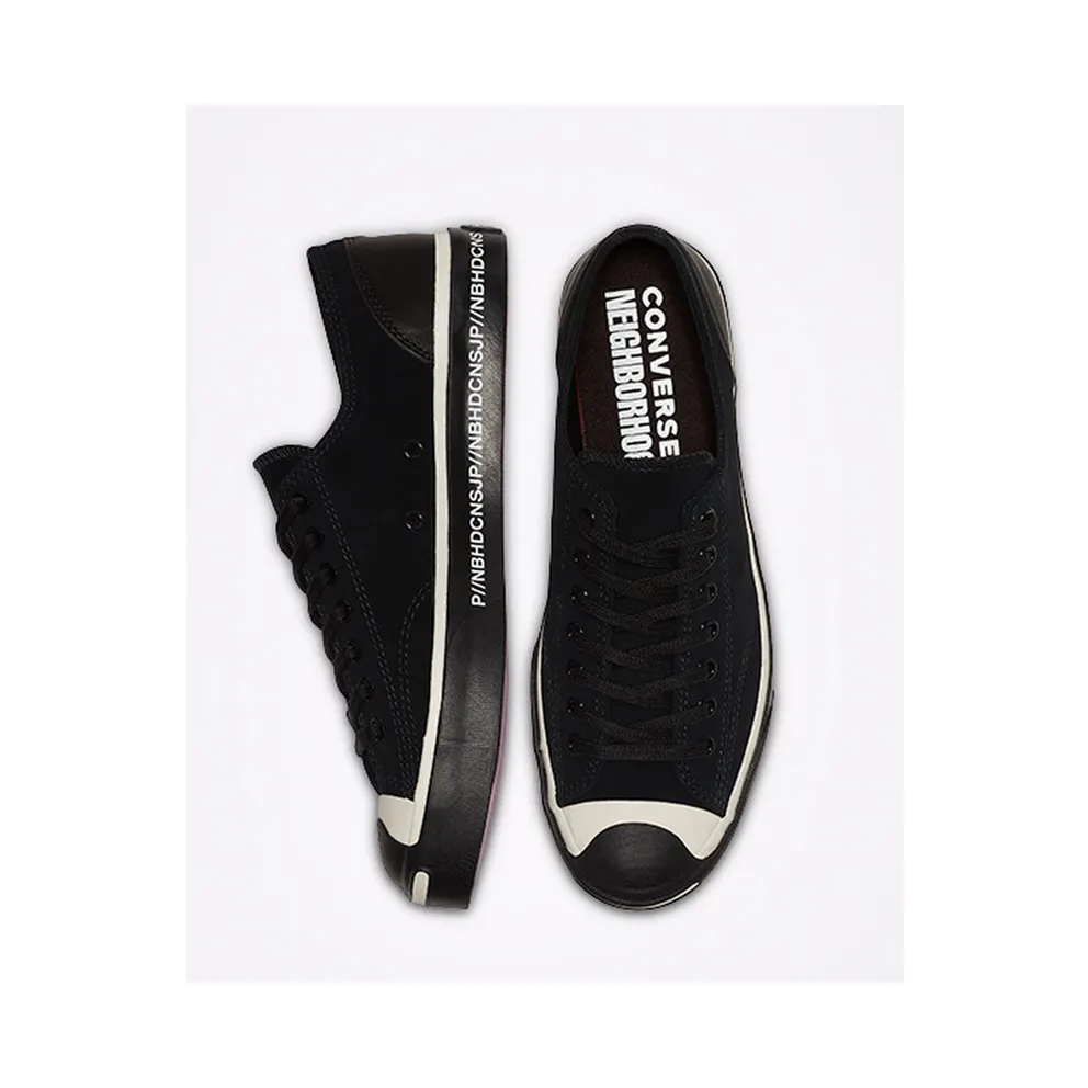 Converse Jack Purcell Ox Neighborhood Motorcycle Black/White (165604C)