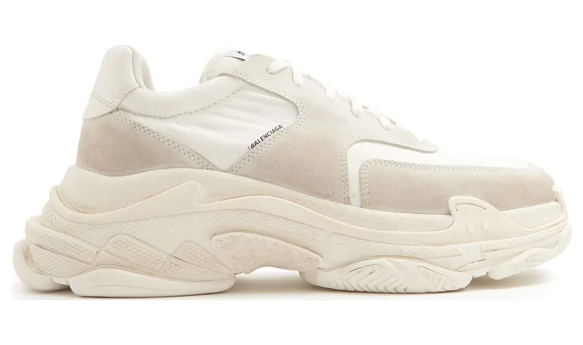 Balenciaga Triple S White Ecru