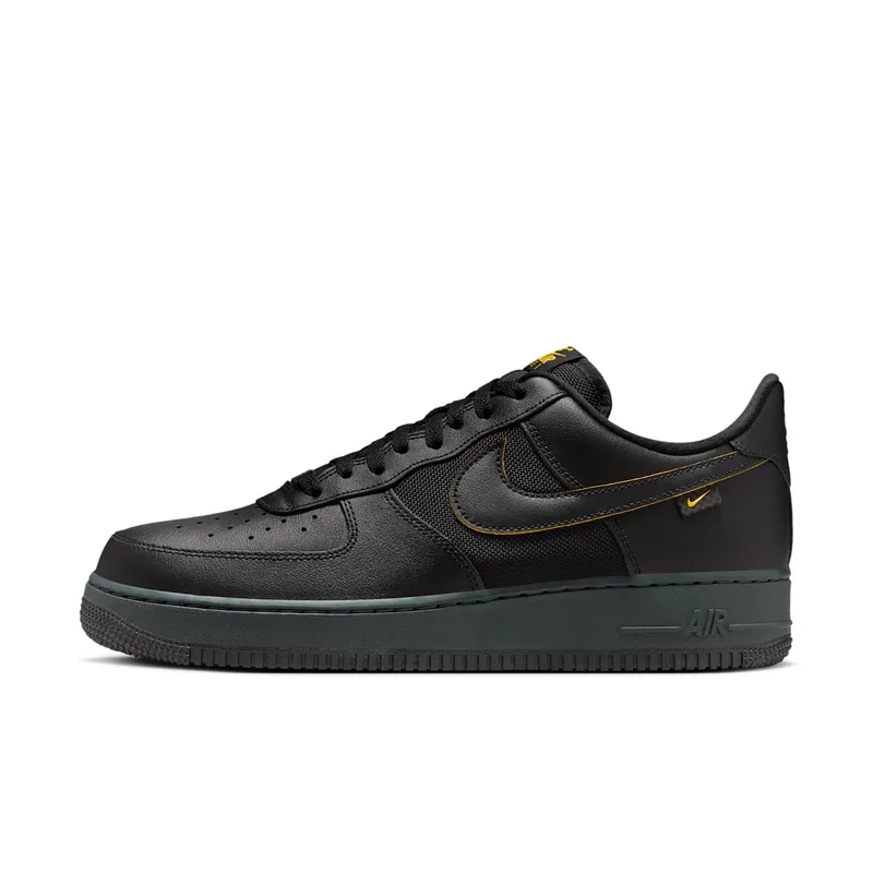 Nike Air Force 1 Low ’07 Ballistic Mesh Black University Gold (FZ4617-001)