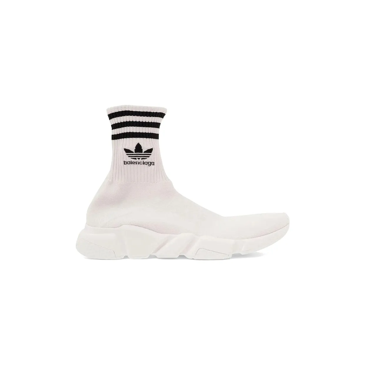 Balenciaga x adidas Speed Trainer White Black (717591 WBDV1 9010)