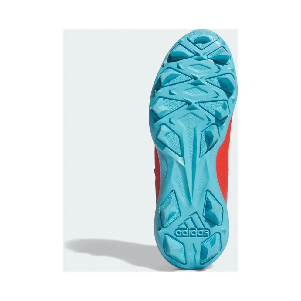 Adidas Adizero Impact 2.0 Candy Molded Cleats Kids Bright Cyan / Cloud White / Bright Red (JR3817)