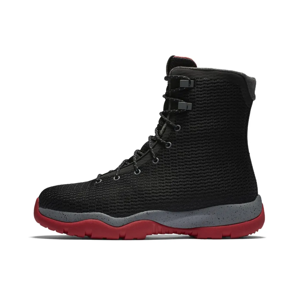 Jordan Future Boot Black Grey Red Black/Cool Grey-Anthracite-Gym Red (854554-001)