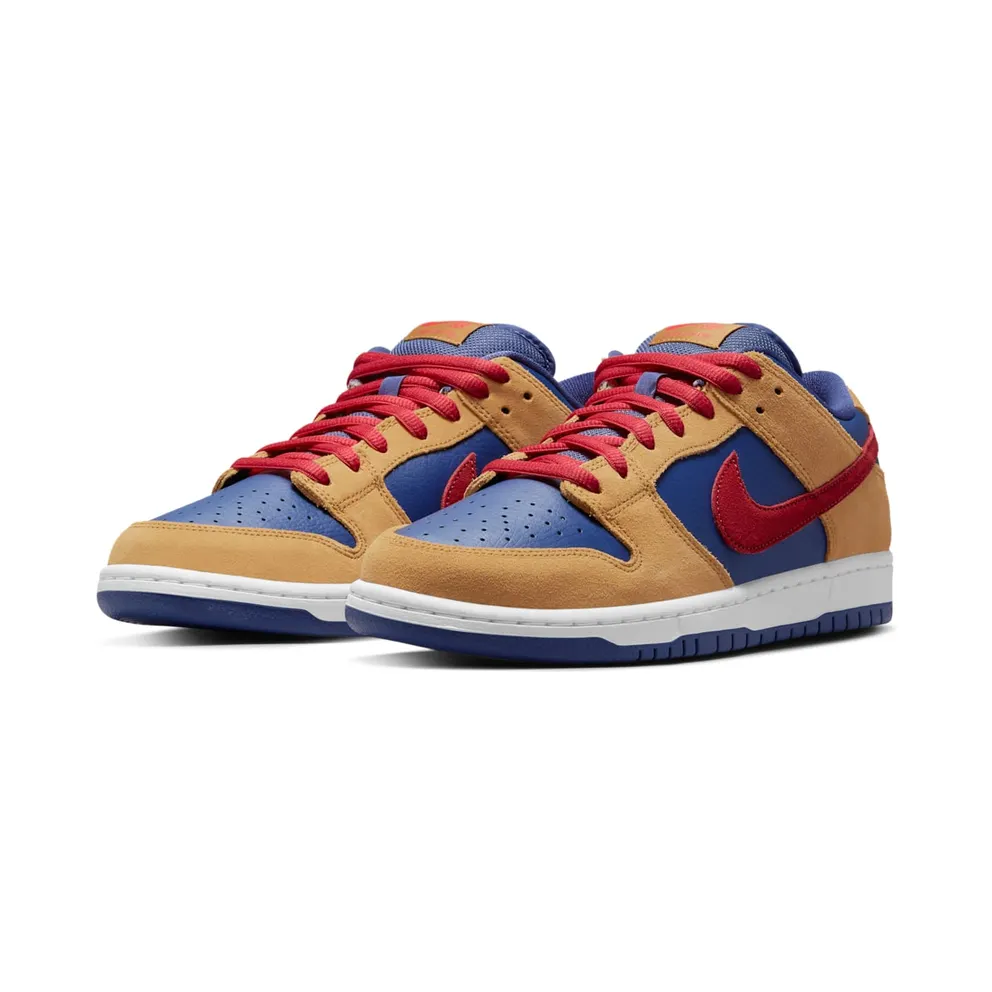 Nike SB Dunk Low Papa Bear (2021) – “Wheat / Light Fusion Red / Dark Purple” (BQ6817-700)