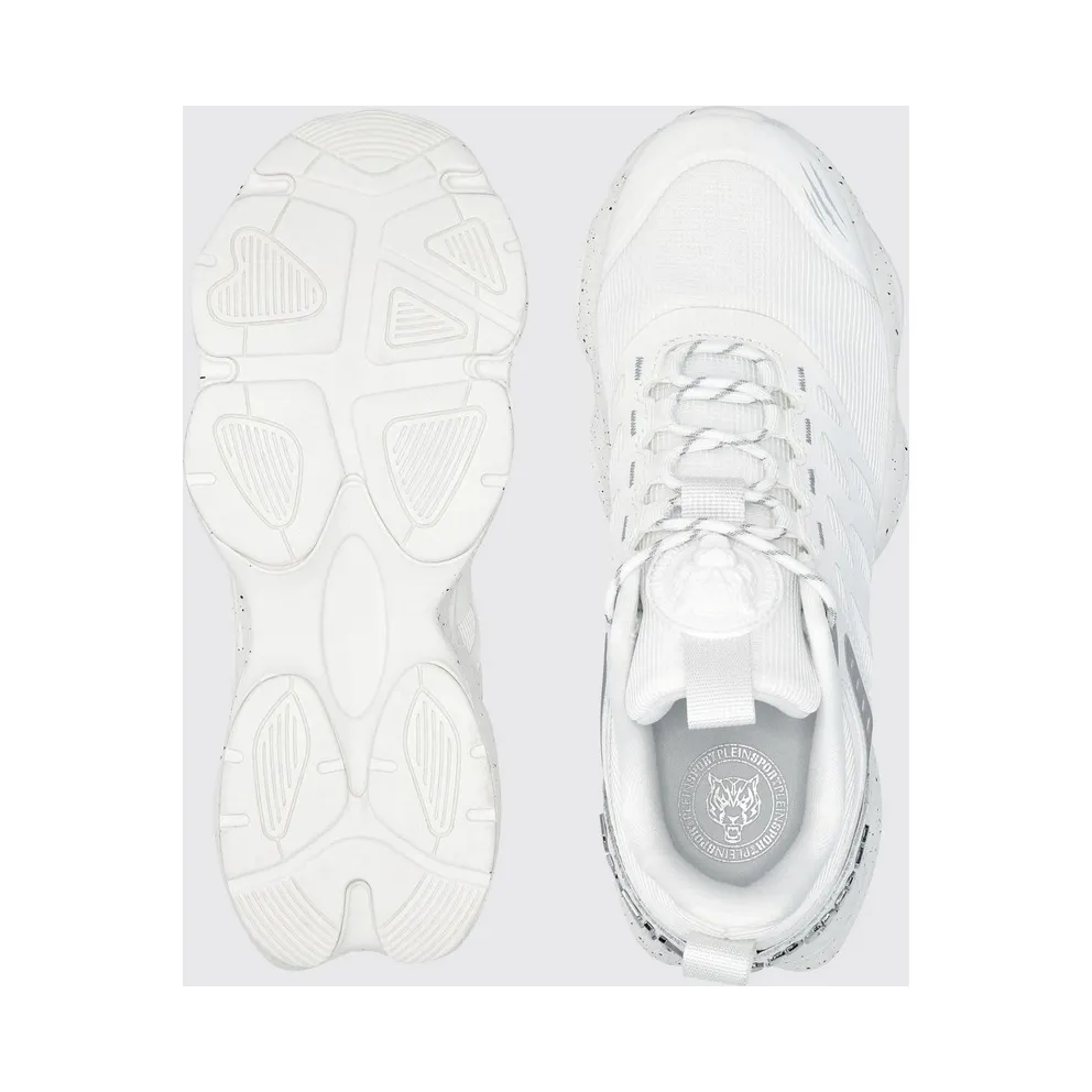 Plein Sport Venom Striker Gen. X.05 Low-Top in Mesh with Rear Logo White (SAESUSC0740STE003N01)