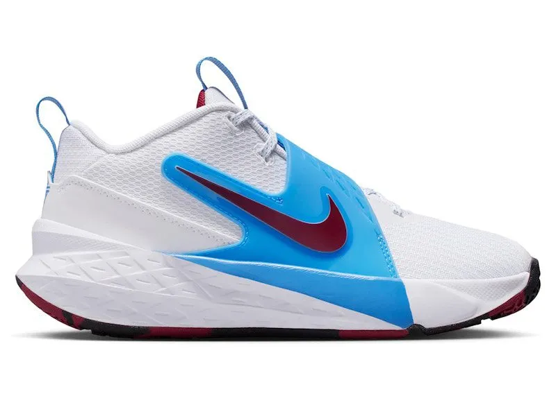 Nike Team Hustle D 12 White University Blue Black Team Red (HF6279-102)