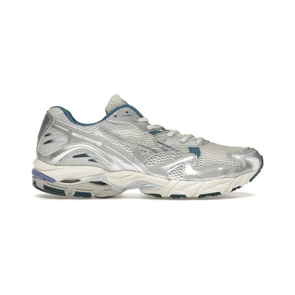 Mizuno Wave Rider 10 White Silver Blue (D1GA243101)