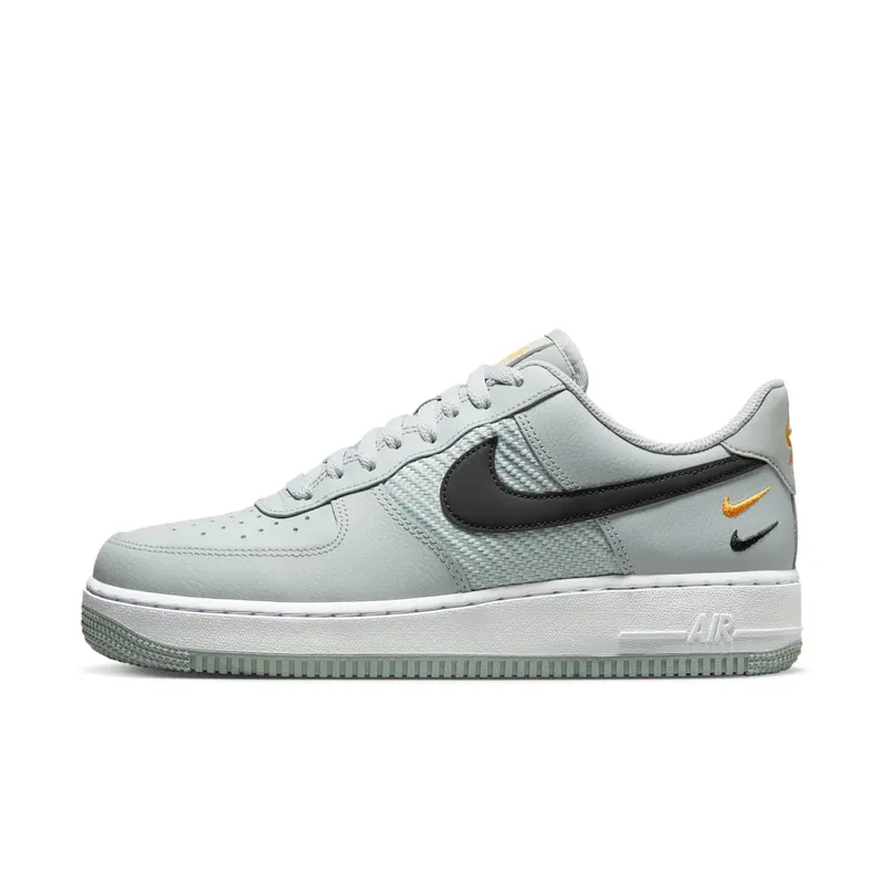 Nike Air Force 1 Low ’07 Double Mini Swoosh Wolf Grey (FD0666-002)