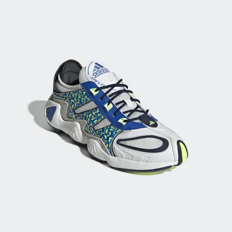 adidas FYW S-97 White Blue CRYSTAL WHITE/BLUE/HI-RES YELLOW (EE5307)