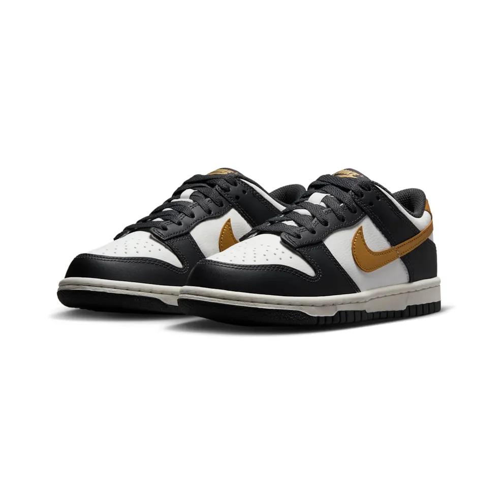 Nike Dunk Low GS “Summit White Metallic Gold” (HV2533-100)
