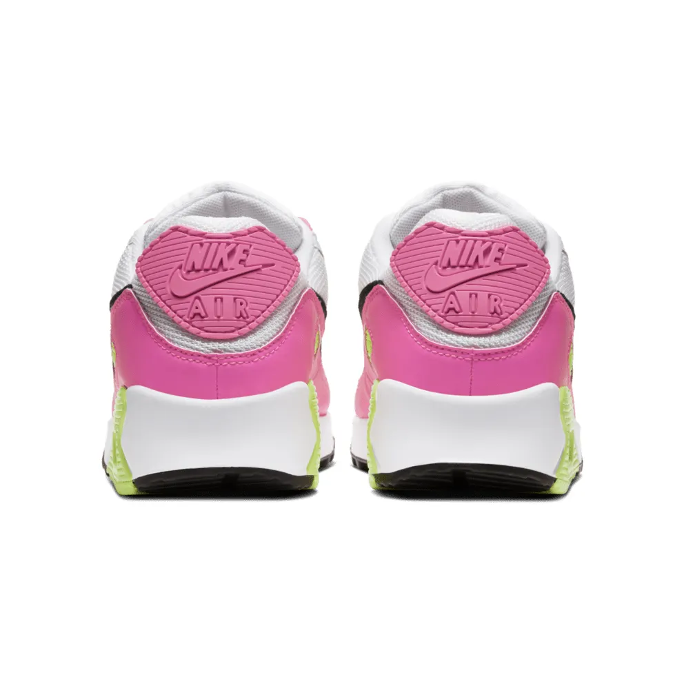 Nike Air Max 90 Watermelon (W) White/Black-Pink Blast-Ghost Green (CT1030-100)