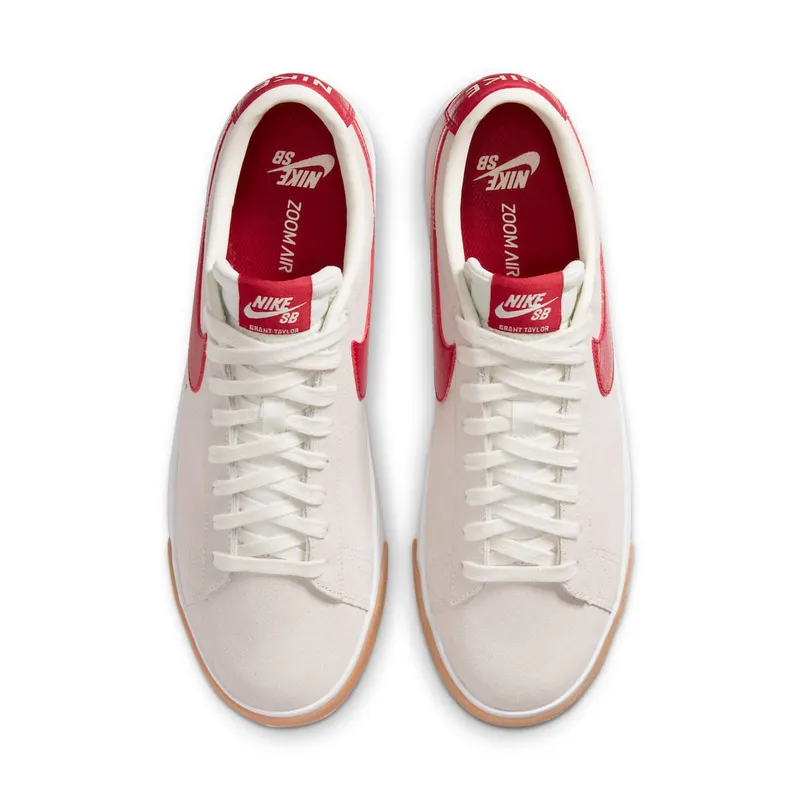 Nike SB Blazer Low GT Sail Cardinal Red Sail/White-Gum Light Brown-Cardinal Red (704939-105)