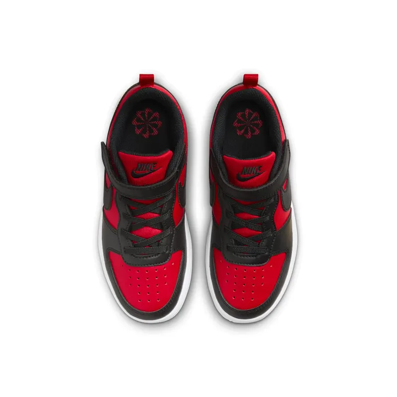 Nike Court Borough Low Recraft University Red Black (DV5457-600)