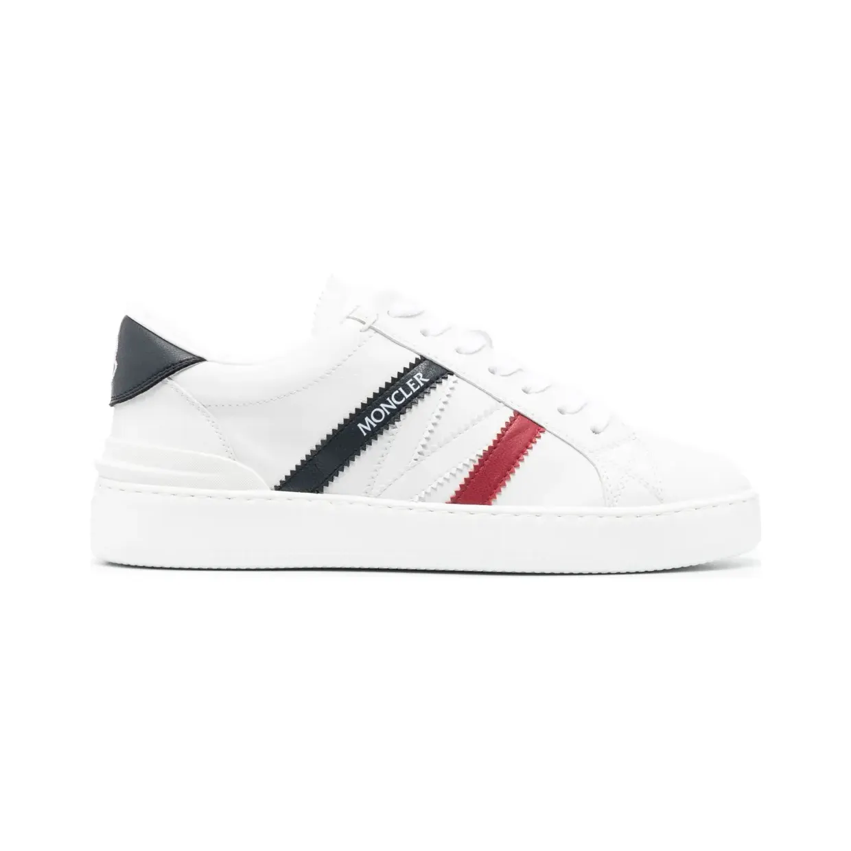 Moncler V-10 van imitatieleer “White” (J109B4M00220M3126)